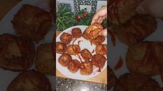 crispy potato snacks potatosnacks potatorecipe crispysnackrecipe potato bread recipe snacks [upl. by Bronny]