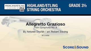 Allegretto Grazioso arr Robert Sieving – Score amp Sound [upl. by Ajar386]