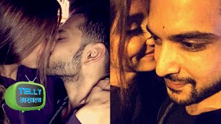 Caught Karan Kundra KISSES Girlfriend VJ Anusha [upl. by Charbonneau459]