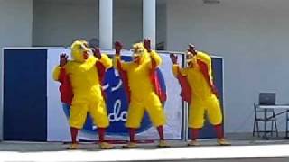 Chicken Dance at Cayman International School [upl. by Lozar]