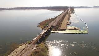 April 2016 Lower Yahara River Trail Construction [upl. by Taddeusz]