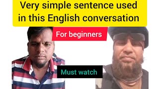 English conversation for enhance your spoken English आसान वाक्यों मैं अंग्रेजी बोलना। [upl. by Dennet]