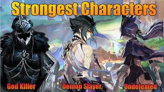 The Strongest Characters In Teyvat Lorewise  Genshin Impact 50 Lore amp Theory [upl. by Gerhard]