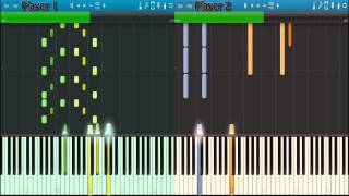 Designed By Apple  Intention quotReceivesquot by Keith Kenniff Synthesia Piano Duet [upl. by Elatnahs]