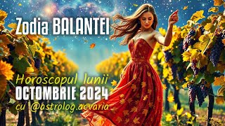 ♎BALANTA 🍂 Horoscop OCTOMBRIE 2024 Subtitrat RO 🍂LIBRA OCTOBER 2024 HOROSCOPE [upl. by Ateuqahs]