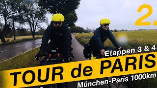 1000km Bikepacking München Paris 2  Gravel Tour de Paris [upl. by Atinod]