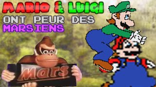 French YTP  Mario et Luigi ont peur des Marsiens [upl. by Anrat]