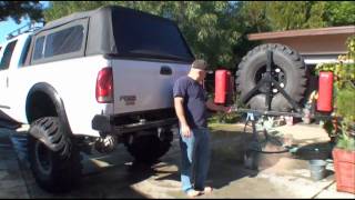 Building a Tire Carrier and Drive Line Repairs  How to Build an Overlander [upl. by Sidnac]