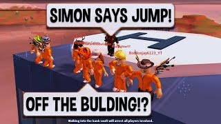 🔴 Roblox Jailbreak SIMON SAYS  WIN A 10 ROBUX CARD PRIZE  New CAR SPOILERS Update [upl. by Diarmid]