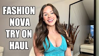 MY BIGGEST FASHION NOVA TRY ON HAUL YET [upl. by Traci]