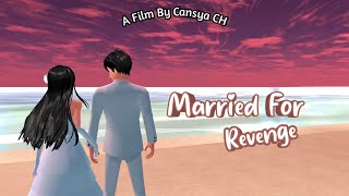 Married For Revenge Full Movie  Drama Sakura School Simulator [upl. by Rosena]