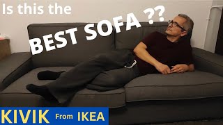 IKEA KIVIK sofa Assemble Guide and Review [upl. by Rowe]