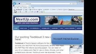 Configuring TextAloud 3 Toolbars in Other Programs [upl. by Ennailuj]