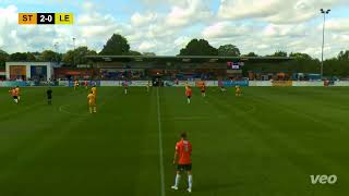 Match Highlights Stratford Town 3 Leiston 0 [upl. by Witt]