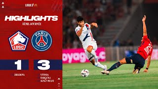 HIGHLIGHTS 2425 I LOSC  Paris SaintGermain 13 Ligue 1 journée 3 😓❌ [upl. by Atterys]