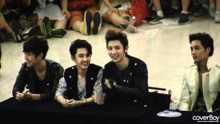 Fancam 120525 Happy Virus Chanyeol  Yeongdeungpo fansign event [upl. by Arbmahs234]