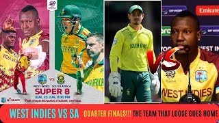 WEST INDIES VS SOUTH AFRICAN  L I V E  WATCH ALONG [upl. by Bradford]