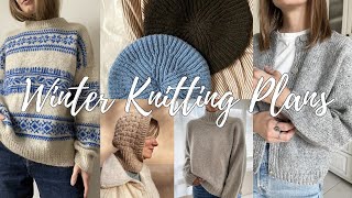 Winter Knitting plans ❄️🧤  Staple pieces texture and cables season [upl. by Lexa]