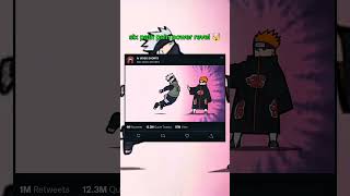 Six path pain power reavel🤯 top naruto short viralvideo [upl. by Litt]