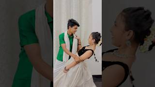 Wait for the transition ✨❤️🙈🥰 VasanthDancer transition trending shorts viral couple [upl. by Sada]