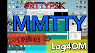 How to Setup Log4OM to Automatically Import QSOs From MMTTY [upl. by Hsu]