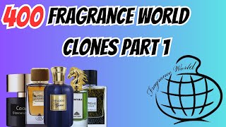 Discover 400 BudgetFriendly Fragrance World Clones PART 1 [upl. by Eirased433]