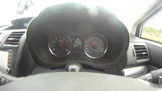 2012 Subaru XV CVT acceleration [upl. by Rednael375]