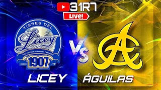 licey vs aguilas en vivo [upl. by Weidar]