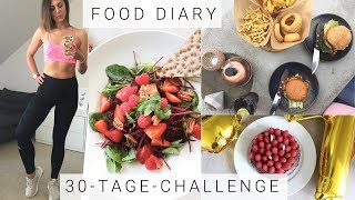 2 KG IN 5 TAGEN ABNEHMEN  START 30 TAGE CHALLENGE  FOOD DIARY  LETZTES CHEAT MEAL  CLEAN EATING [upl. by Noruq990]