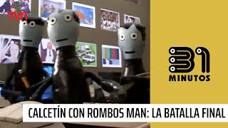 Calcetín con Rombos Man ¡la batalla final  31 Minutos [upl. by Gassman783]