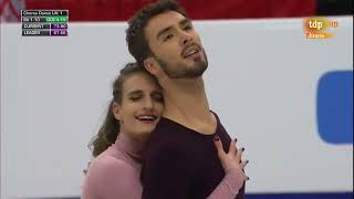 Gabriella Papadakis Guillaume Cizeron  20190126  European championship  Free Dance [upl. by Adnirual]