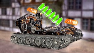 WT auf E 100 in Wot Blitz  Вафля в вот блиц в бою [upl. by Eelynnhoj]