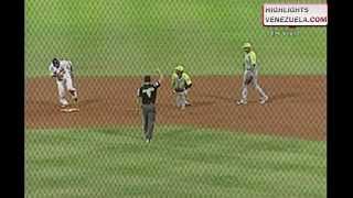 Highlights LVBP1er Clásico 2014 Navegantes del Magallanes vs Leones del Caracas [upl. by Llekcm924]