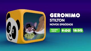 Canal Panda  Geronimo Stilton Segunda a sexta  900 e 1830 [upl. by Ricketts]