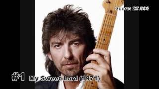 Top 10 George Harrison Songs [upl. by Siraved]