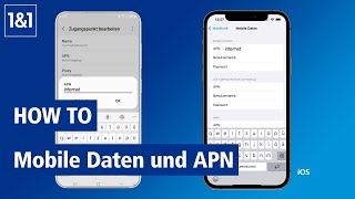 Mobile Daten und APN einstellen [upl. by Dwan899]