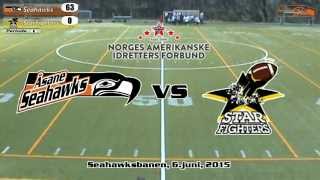 Åsane Seahawks vs Lillestrøm Starfighters [upl. by Cloots384]