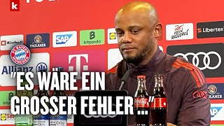 Plant Kompany mit Kimmich quotSensibles Thema in der deutschen Pressequot  FC Bayern München [upl. by Aciret646]