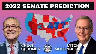 2022 Updated Senate Prediction  2022 Election Forecast amp Analysis [upl. by Chobot883]