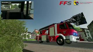 Ausrücken Monatsübung  LS22 Feuerstadt RP [upl. by Nohpets626]