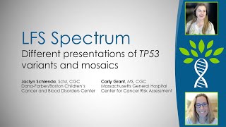 LiFraumeni Syndrome LFS Spectrum Different Presentations of TP53 Variants amp Mosaics [upl. by Doughty]