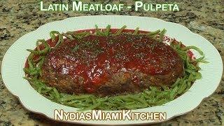 Caribbean Meatloaf  Pulpeta [upl. by Eemak]