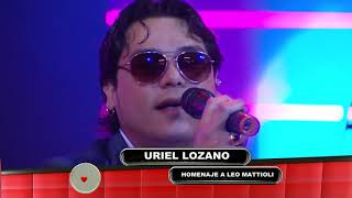 Uriel Lozano en Homenaje a Leo Mattioli vivo en Pasión de Sábado 6 8 2016 [upl. by Airdua181]