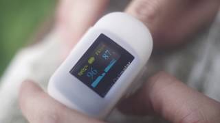 HOMIEE Fingertip Pulse Oximeter Blood Oxygen Saturation Monitor SpO2 Oximeter [upl. by Kotta]