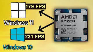 AMD is getting SCREWED by Microsoft  Windows 10 vs 11 Part 1 [upl. by Ykcaj]