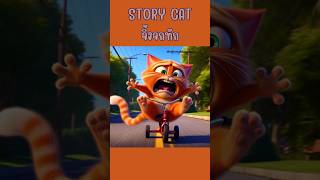 STORY CAT ChStorycat aniamtion cat cartoon storycat แมว shorts shortvideo funny [upl. by Madonia]