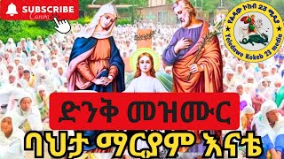 áŠ á‹²áˆµ á‰£á‹•á‰³ áˆ›áˆ­á‹«áˆ áŠ¥áŠ“á‰´ áˆ˜á‹áˆ™áˆ­ New Orthodox mezmur beata Mariams 2024 2016 yeledawekokebtube [upl. by Ataymik]