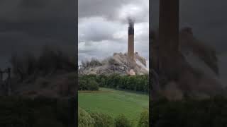 eggborough power station demolition [upl. by Eileek]