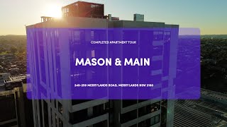 Mason amp Main Merrylands NSW 🏙️  Display Suite Tour [upl. by Akeme487]