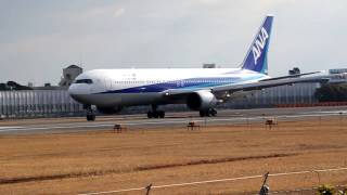 ANA B767300のエンジン音 GE CF680C2B2F [upl. by Gerdeen]